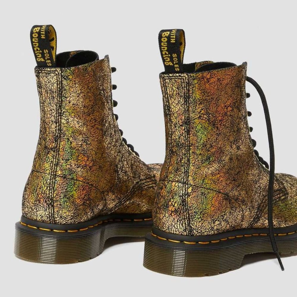 Dr. Martens | 1460 Pascal Metallic Leather Boots - Picture 12 of 16